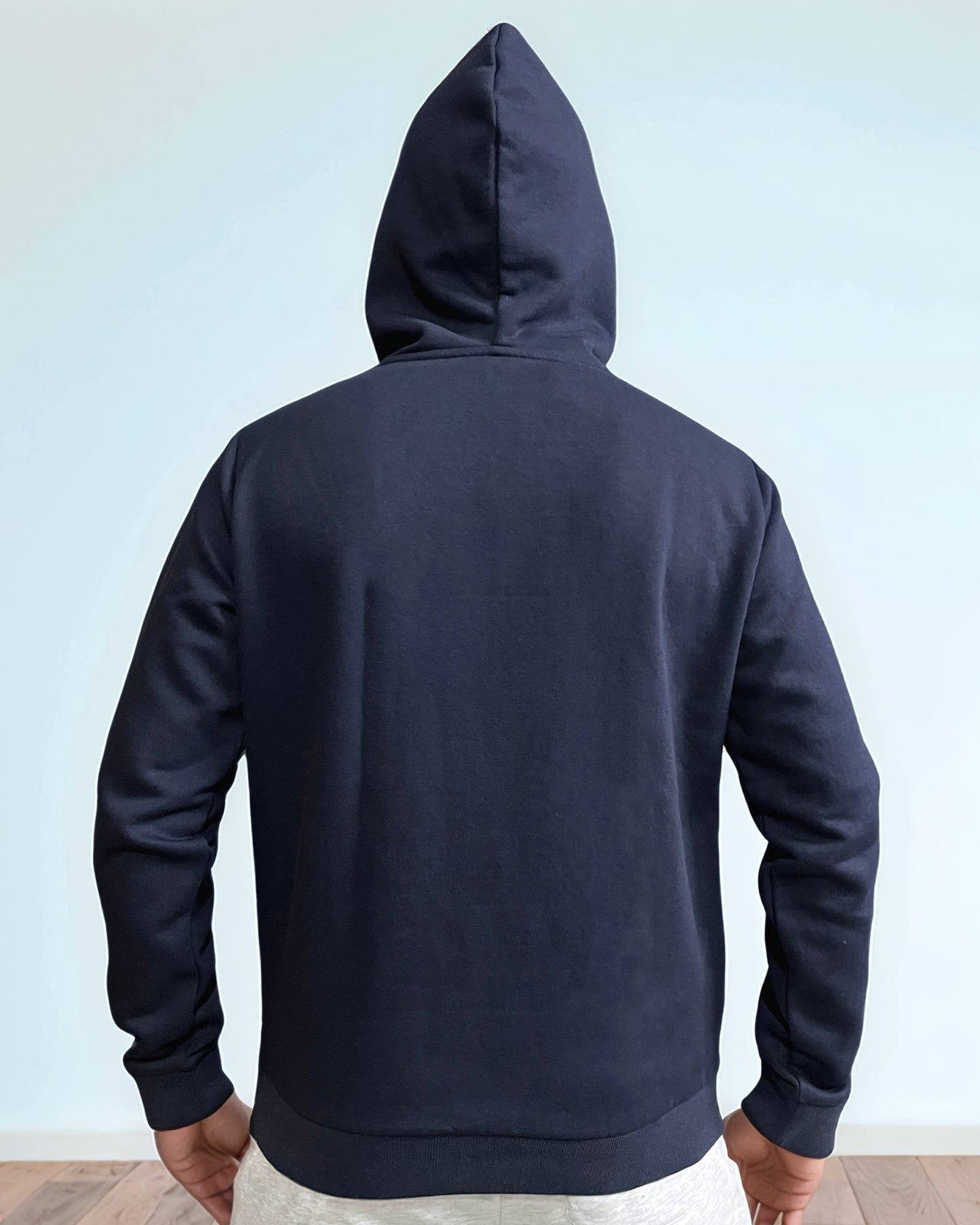 Midnight Blue Pullover Hoodie for Men