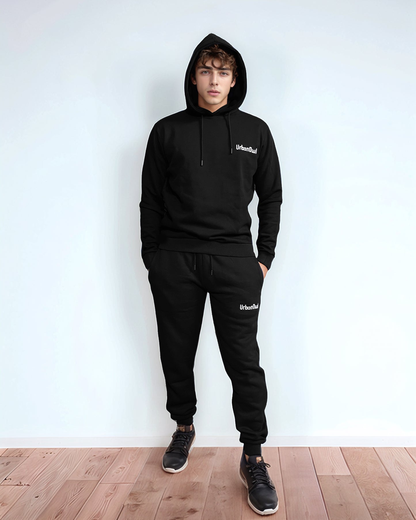 Black Tracksuit ( Hoodie+Joggers )