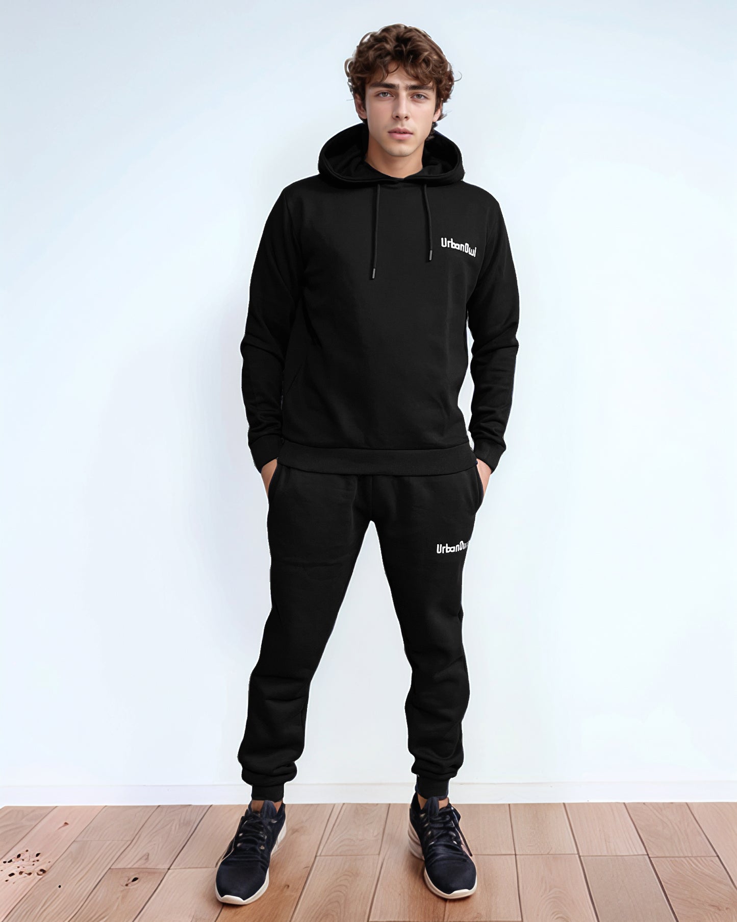 Black Tracksuit ( Hoodie+Joggers )