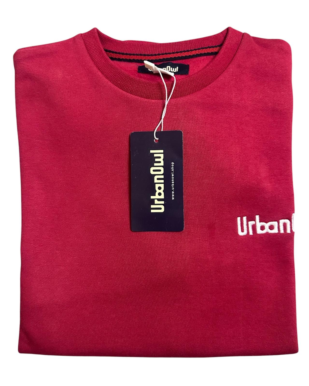 Red Crewneck Sweatshirt