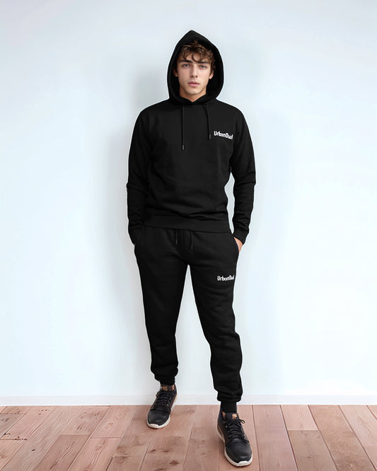 Black Tracksuit ( Hoodie+Joggers )